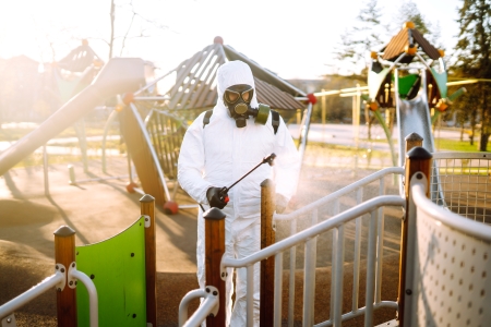 Playground Equipment Cleaning